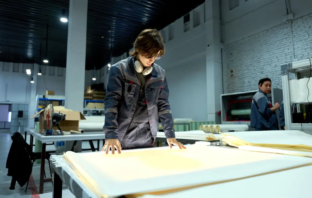 Factory sample and material inspection